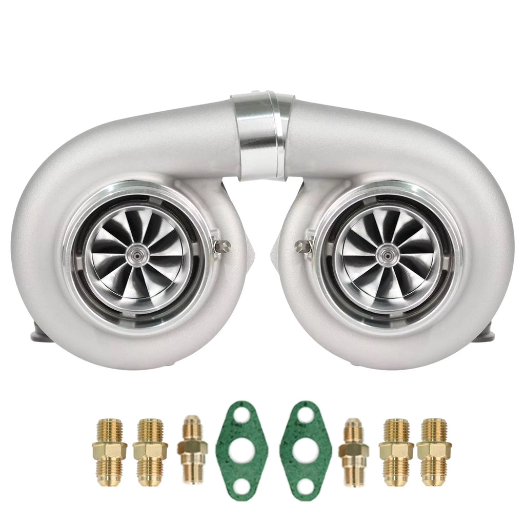 GTX3584RS GENII Twin Turbo Dual Ball Bearing | A/R1.01 Dual V-Band | 4.0-10.0L