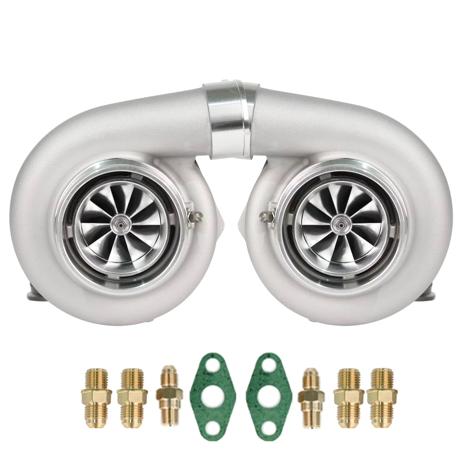 GTX3584RS GENII Twin Turbo Dual Ball Bearing | A/R1.01 Dual V-Band | 4.0-10.0L