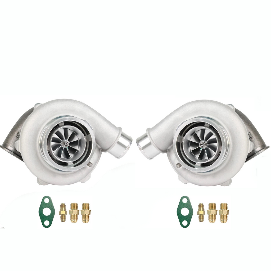 GTX3076R GENII Mirror Image Turbo | Dual Ball Bearing | A/R.83 Dual Vband Racing