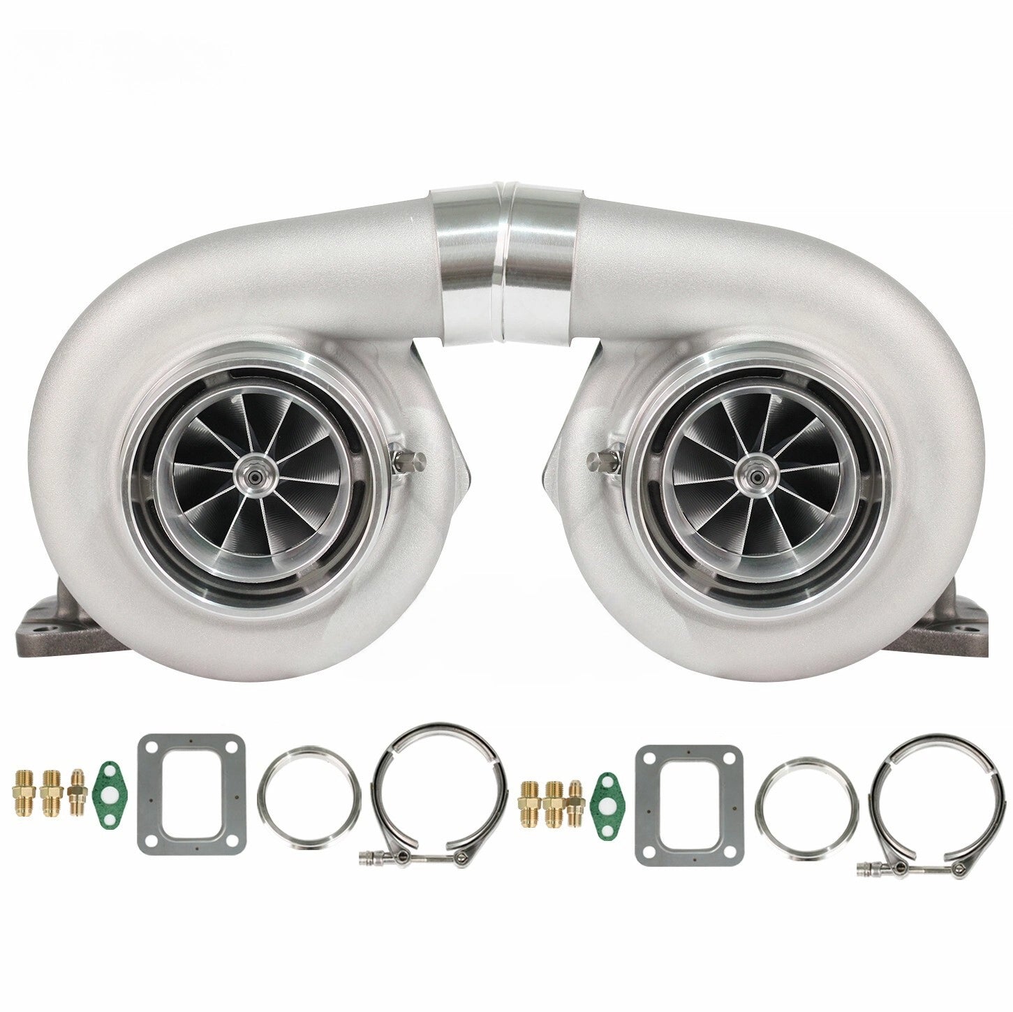 GTX3584RS GENII Twin Turbo Dual Ball Bearing | A/R.82 T4 Inlet Vband Outlet